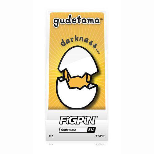 FiGPiN Gudetama Enamel Pin Limited Edition Collectible for Fans