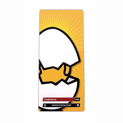 FiGPiN Gudetama Enamel Pin Limited Edition Collectible for Fans
