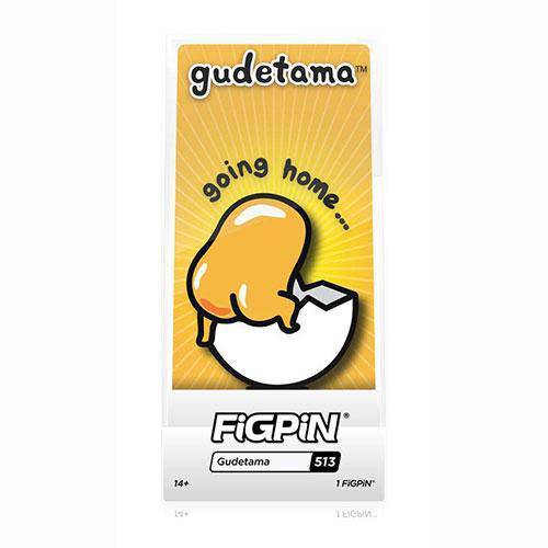 FiGPiN Gudetama Enamel Pin Limited Edition Collectible for Fans