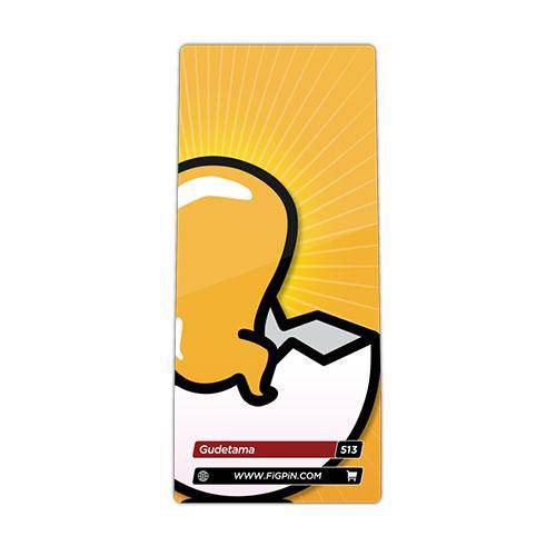 FiGPiN Gudetama Enamel Pin Limited Edition Collectible for Fans