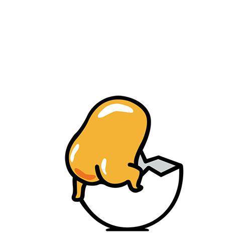 FiGPiN Gudetama Enamel Pin Limited Edition Collectible for Fans