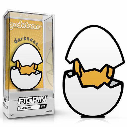 FiGPiN Gudetama Enamel Pin Limited Edition Collectible for Fans