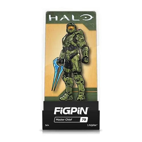 FiGPiN Halo Master Chief Enamel Pin – Collectible for Fans 14+