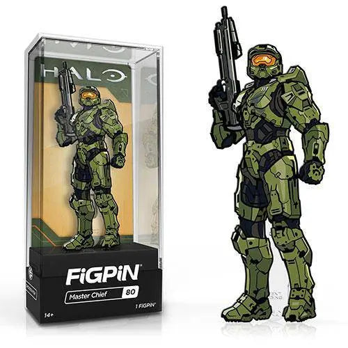 FiGPiN Halo Master Chief Enamel Pin – Collectible for Fans 14+