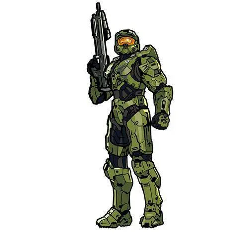 FiGPiN Halo Master Chief Enamel Pin – Collectible for Fans 14+