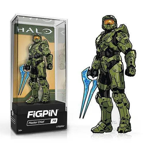 FiGPiN Halo Master Chief Enamel Pin – Collectible for Fans 14+