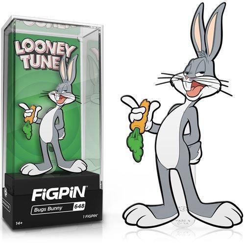 FiGPiN Looney Tunes Bugs Bunny Enamel Pin – Collectible Display Pin