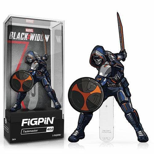 FiGPiN Marvel Black Widow Enamel Pin – Collectible for Fans 14+