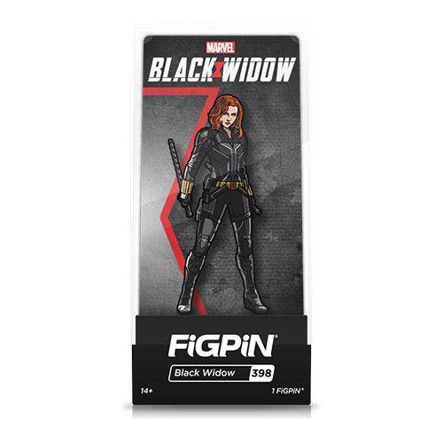 FiGPiN Marvel Black Widow Enamel Pin – Collectible for Fans 14+