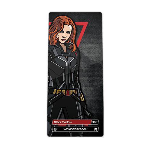 FiGPiN Marvel Black Widow Enamel Pin – Collectible for Fans 14+
