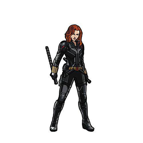 FiGPiN Marvel Black Widow Enamel Pin – Collectible for Fans 14+