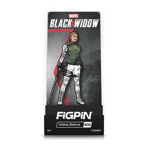FiGPiN Marvel Black Widow Enamel Pin – Collectible for Fans 14+