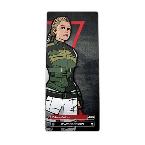 FiGPiN Marvel Black Widow Enamel Pin – Collectible for Fans 14+