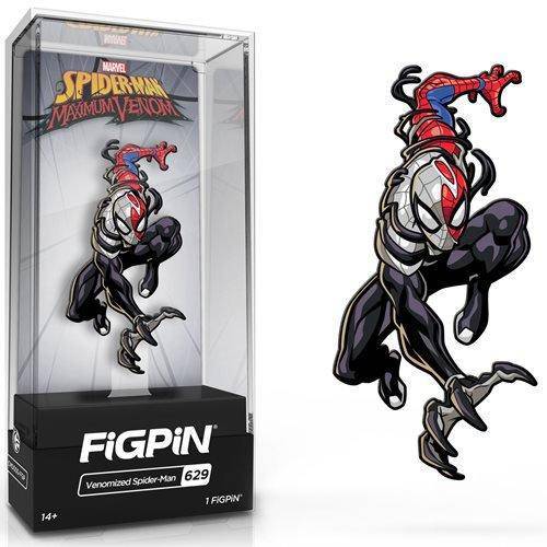 FiGPiN Marvel Spider-Man Maximum Venom Enamel Pin – Collectible Display