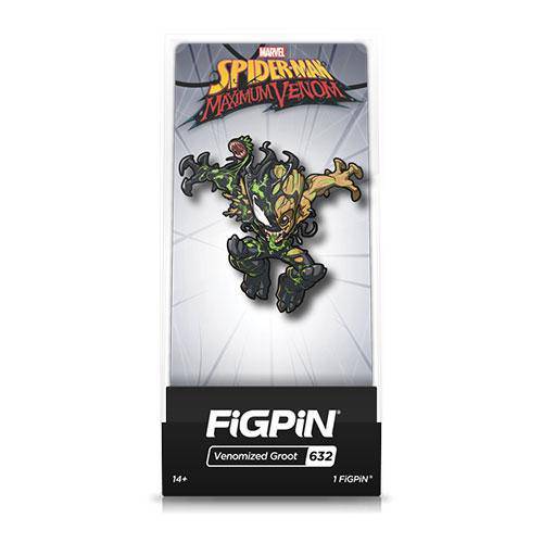 FiGPiN Marvel Spider-Man Maximum Venom Enamel Pin – Collectible Display