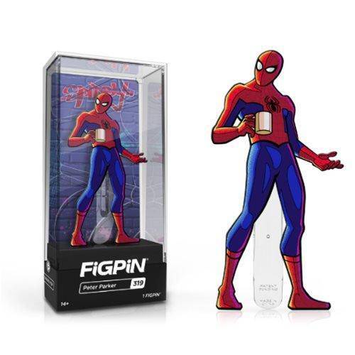 FiGPiN Marvel Spider-Man Noir Enamel Pin – Collectible Gift