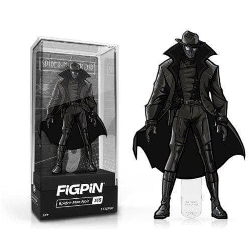 FiGPiN Marvel Spider-Man Noir Enamel Pin – Collectible Gift