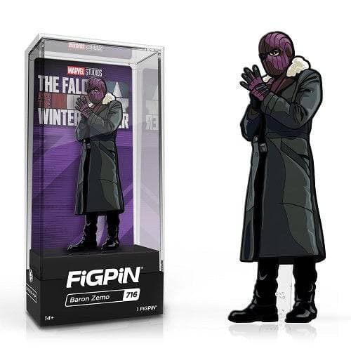 FiGPiN Marvel The Falcon & Winter Soldier Enamel Pin Collectible