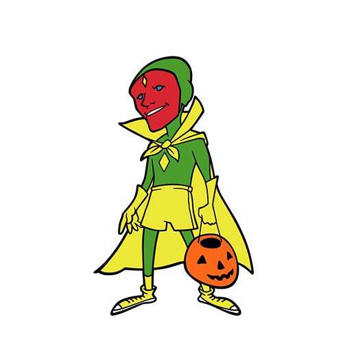 FiGPiN Marvel WandaVision Enamel Pin – Limited Edition Collectible for Fans