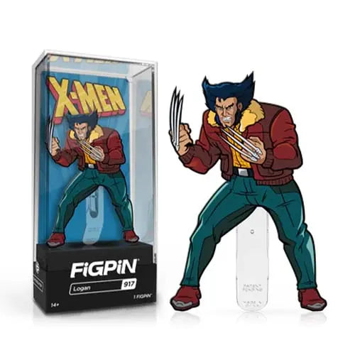 FiGPiN Marvel X-Men Animated Series Cyclops Enamel Pin – Collectible for Fans