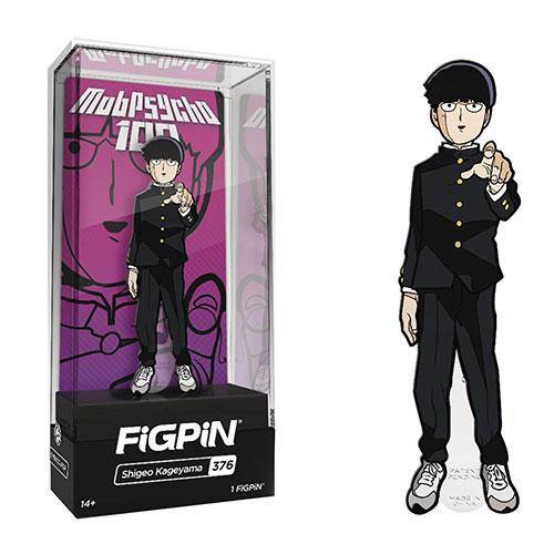 FiGPiN Mob Psycho 100 Enamel Pin – Collectible Anime Fan Gift