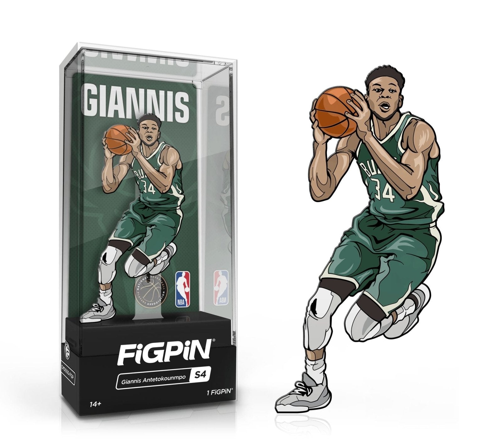 FiGPiN NBA Enamel Pin Stephen Curry Collectible for Fans