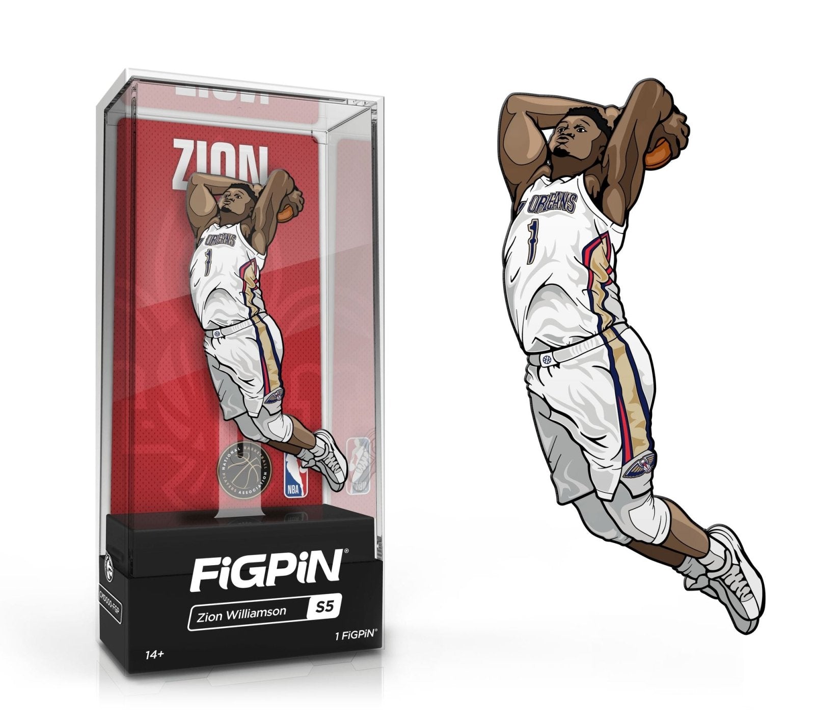 FiGPiN NBA Enamel Pin Stephen Curry Collectible for Fans