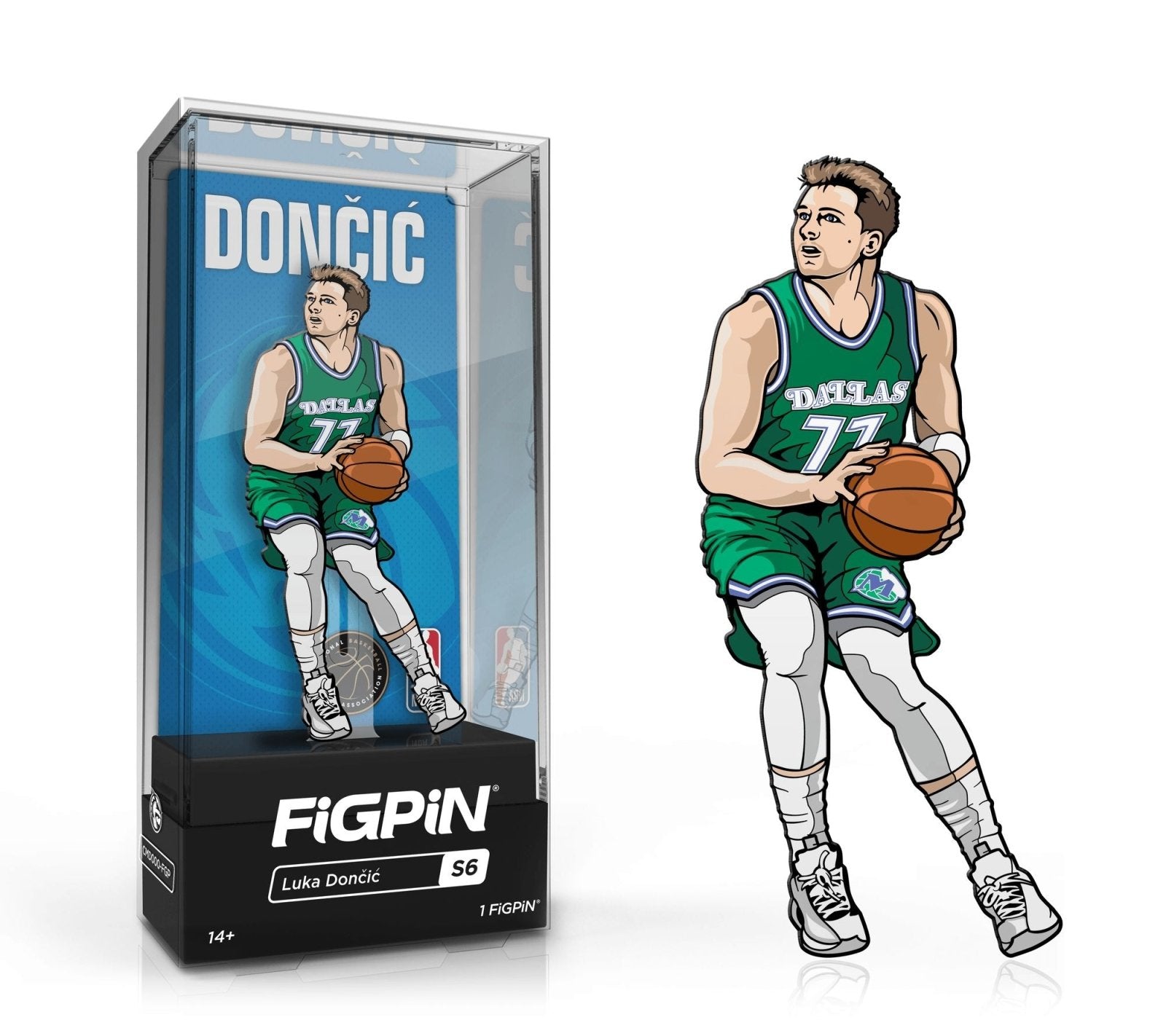 FiGPiN NBA Enamel Pin Stephen Curry Collectible for Fans