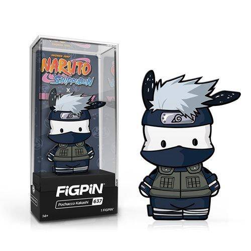 FiGPiN Naruto x Hello Kitty Enamel Pin – Collectible for Fans 14+