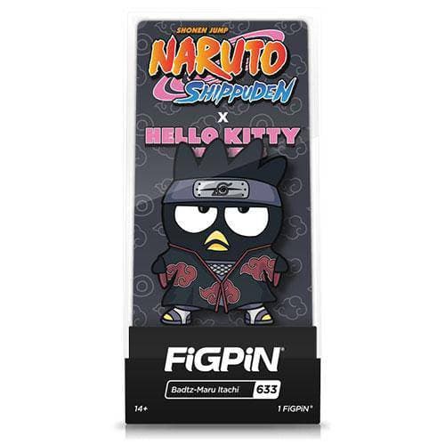 FiGPiN Naruto x Hello Kitty Enamel Pin – Collectible for Fans 14+