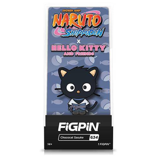 FiGPiN Naruto x Hello Kitty Enamel Pin – Collectible for Fans 14+