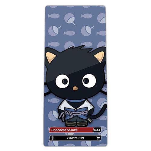 FiGPiN Naruto x Hello Kitty Enamel Pin – Collectible for Fans 14+
