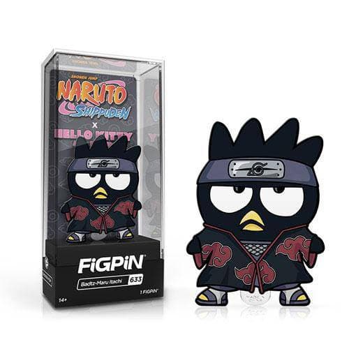 FiGPiN Naruto x Hello Kitty Enamel Pin – Collectible for Fans 14+