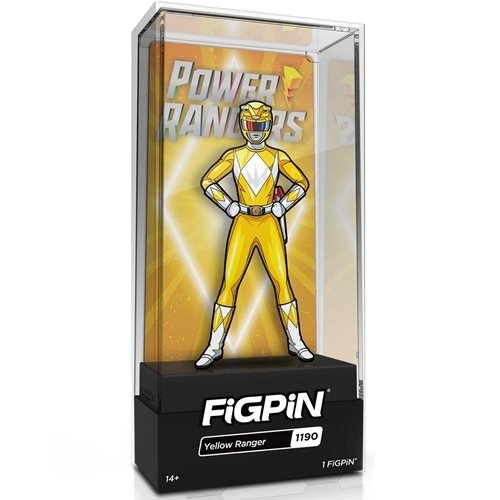 FiGPiN Power Rangers Enamel Pin – Collectible for Fans 14+