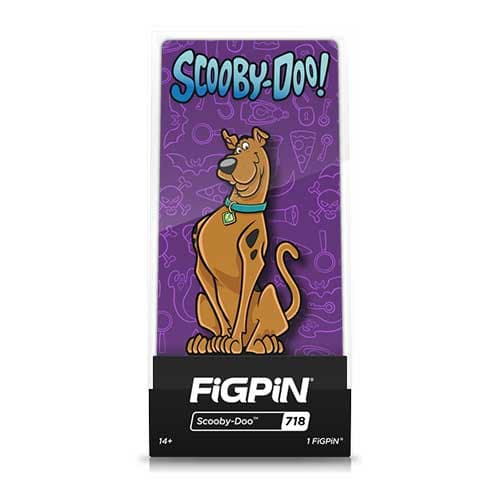 FiGPiN Scooby-Doo Enamel Pin – Collectible Mystery Fan Badge