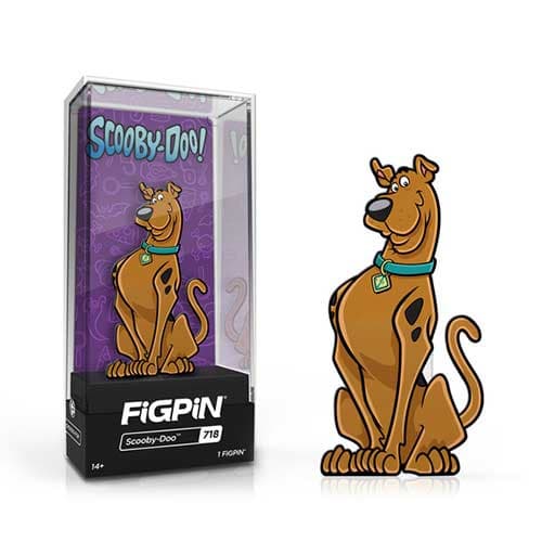 FiGPiN Scooby-Doo Enamel Pin – Collectible Mystery Fan Badge