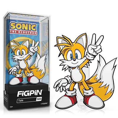 FiGPiN Sonic the Hedgehog Enamel Pin – Collectible for Fans 14+
