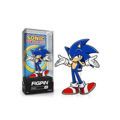 FiGPiN Sonic the Hedgehog Enamel Pin – Collectible for Fans 14+