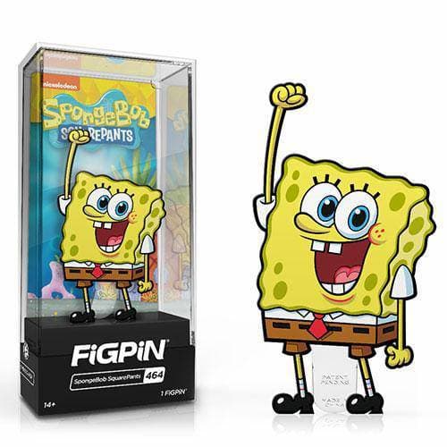 FiGPiN SpongeBob SquarePants Enamel Pin – Collectible for Fans 14+