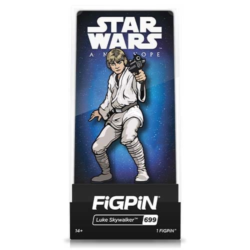 FiGPiN Star Wars Luke Skywalker Enamel Pin – Collectible Gift for Fans