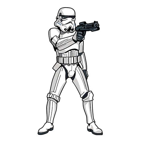 FiGPiN Star Wars Luke Skywalker Enamel Pin – Collectible Gift for Fans