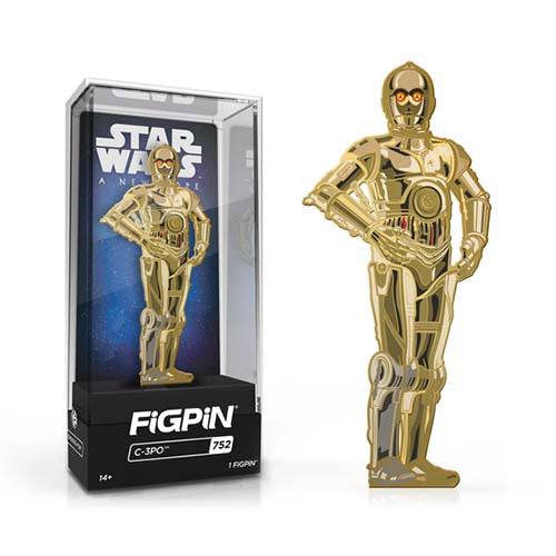 FiGPiN Star Wars Luke Skywalker Enamel Pin – Collectible Gift for Fans
