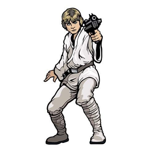 FiGPiN Star Wars Luke Skywalker Enamel Pin – Collectible Gift for Fans