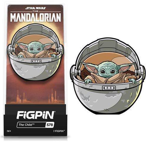 FiGPiN Star Wars Mandalorian Enamel Pin – Collectible for Fans 14+