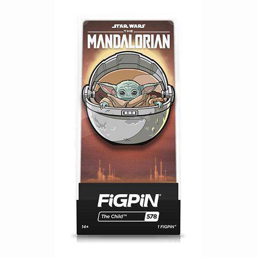 FiGPiN Star Wars Mandalorian Enamel Pin – Collectible for Fans 14+