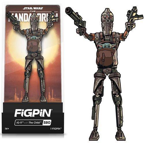 FiGPiN Star Wars Mandalorian Enamel Pin – Collectible for Fans 14+