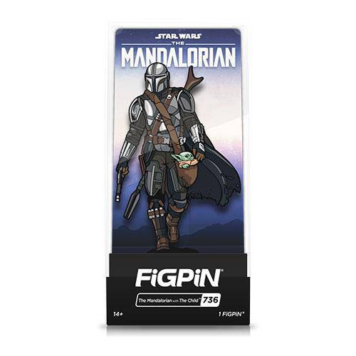 FiGPiN Star Wars Mandalorian Enamel Pin – Collectible for Fans 14+