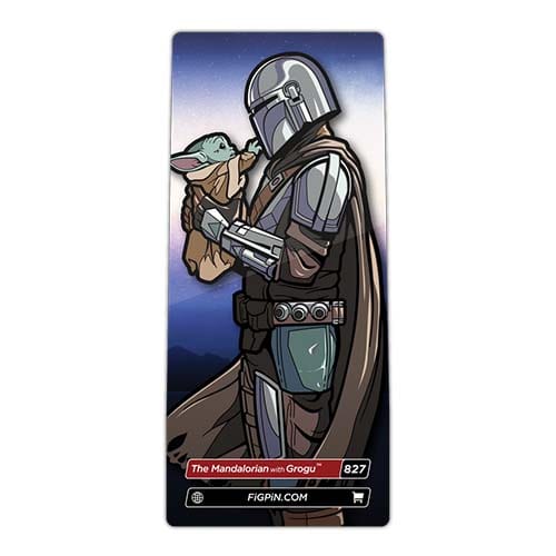 FiGPiN Star Wars Mandalorian Enamel Pin – Collectible for Fans 14+