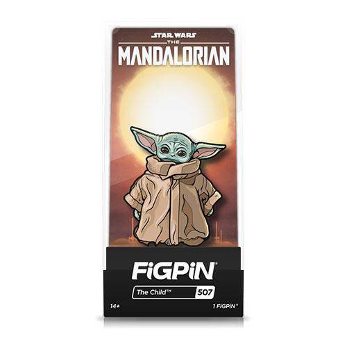 FiGPiN Star Wars Mandalorian Enamel Pin – Collectible for Fans 14+