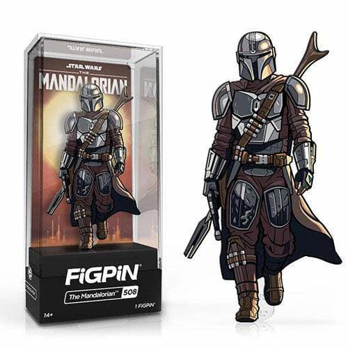 FiGPiN Star Wars Mandalorian Enamel Pin – Collectible for Fans 14+